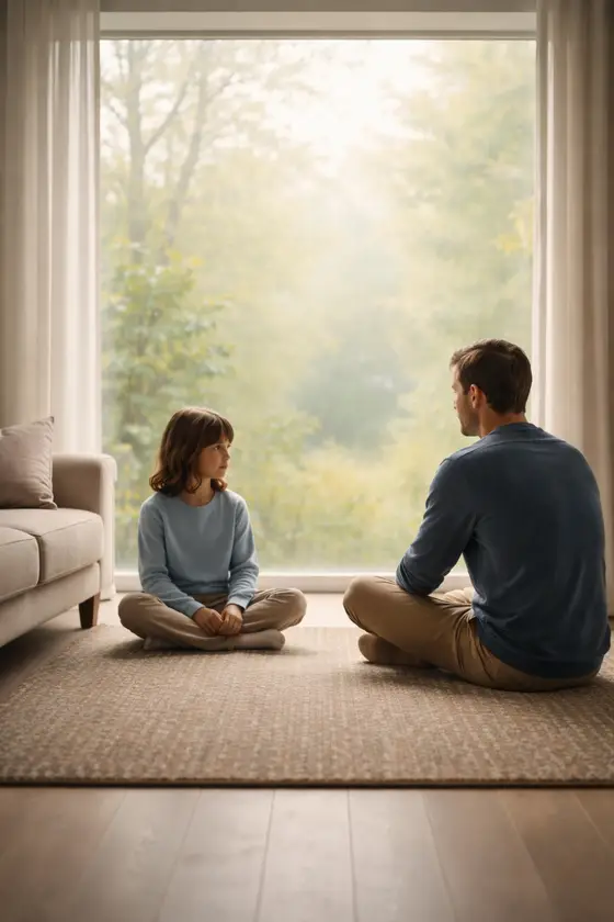 Transmission aux enfants par la présence et la stabilité dans un monde instable
